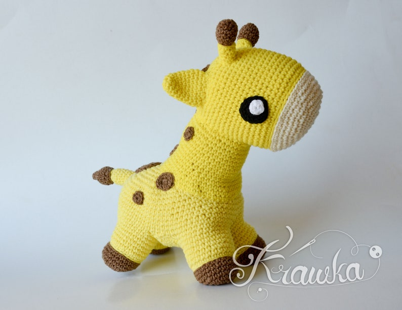 Crochet PATTERN No 1815 Giraffe pattern by Krawka image 2