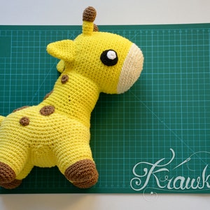 Crochet PATTERN No 1815 Giraffe pattern by Krawka image 6