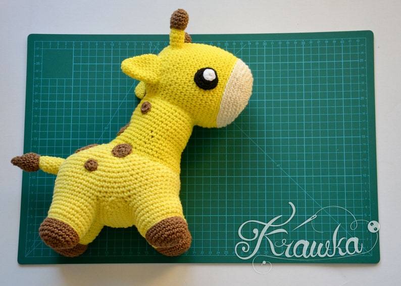 Crochet PATTERN No 1815 Giraffe pattern by Krawka image 6