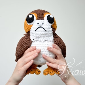 Crochet PATTERN No 1732 Galactic penguin pattern by Krawka, image 6