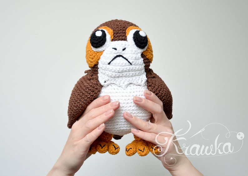 Crochet PATTERN No 1732 Galactic penguin pattern by Krawka, image 6