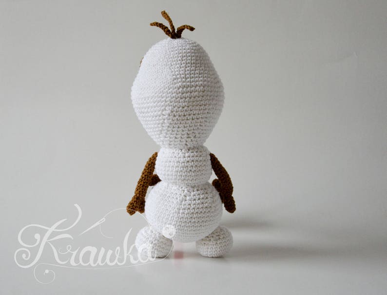 Crochet PATTERN No 1733 Frozen Snowman pattern by Krawka, image 7