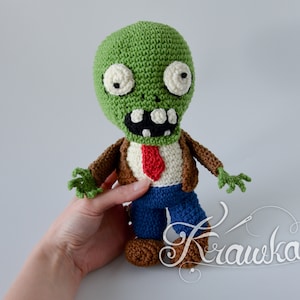 Crochet PATTERN No 2203 Zombie crochet pattern by Krawka image 2