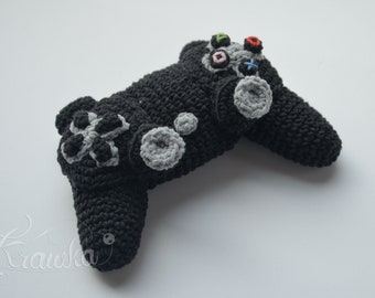 Crochet PATTERN No 1808 Game Controller pattern by Krawka