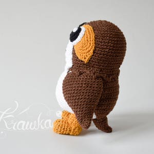 Crochet PATTERN No 1732 Galactic penguin pattern by Krawka, image 4