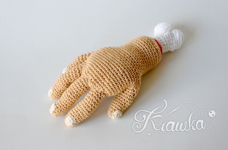 Crochet PATTERN No 1812 The Hand Halloween crochet pattern by Krawka, image 5