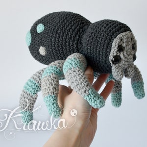 Crochet PATTERN No 1917 Tarantulina the cutest Spider ever pattern by Krawka image 7