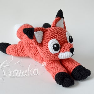 Crochet PATTERN No 1911 Friendly Fox pattern by Krawka image 5