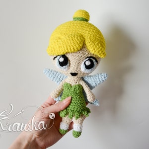 Crochet PATTERN No 2304 Fairy crochet pattern by Krawka