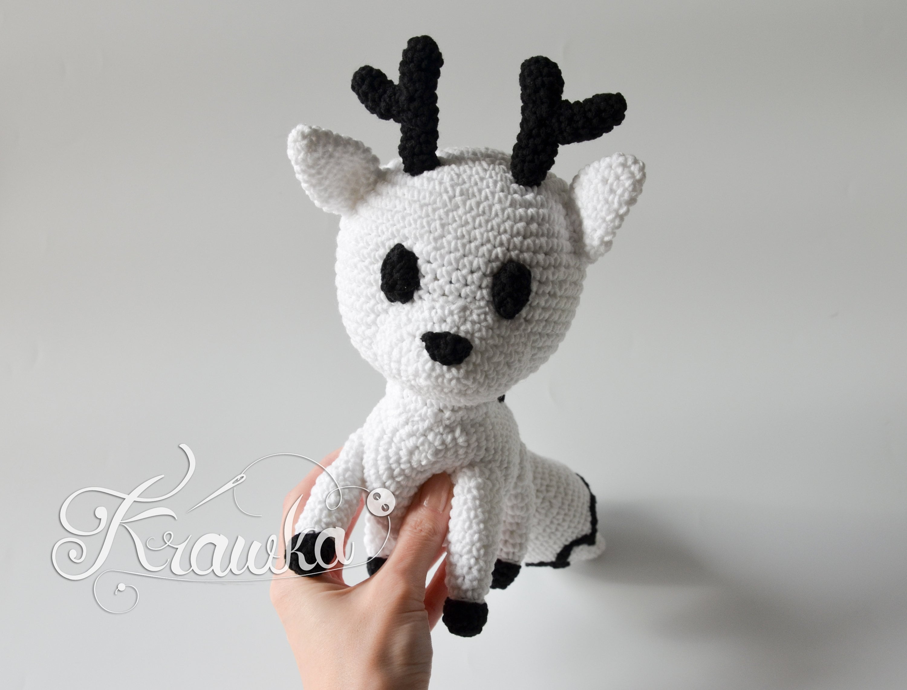 Crochet Pattern English (PDF) Deerfox by Krawka | Amigurumi