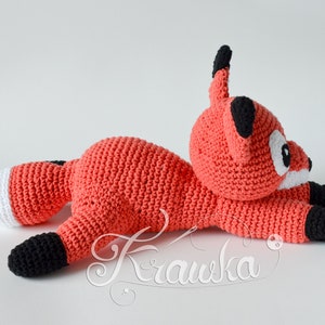 Crochet PATTERN No 1911 Friendly Fox pattern by Krawka image 6