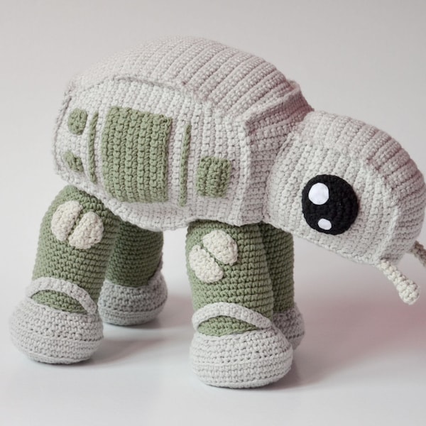 Crochet Pattern English (PDF) AT Walker by Krawka | Geeky Amigurumi Plush (Download)