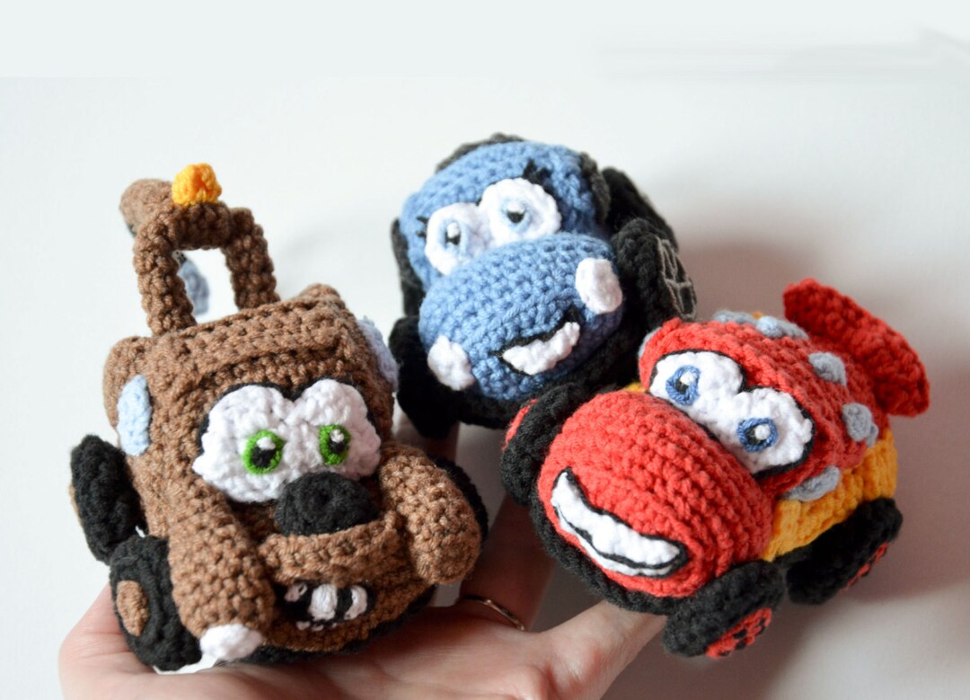 3 Cars Crochet Patterns in 1 - Etsy UK