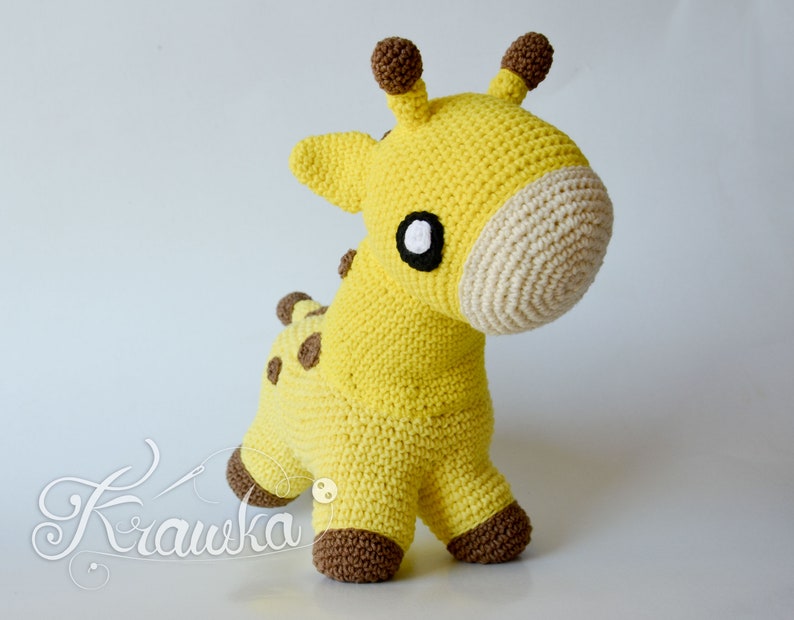 Crochet PATTERN No 1815 Giraffe pattern by Krawka image 5