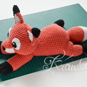 Crochet PATTERN No 1911 Friendly Fox pattern by Krawka image 7