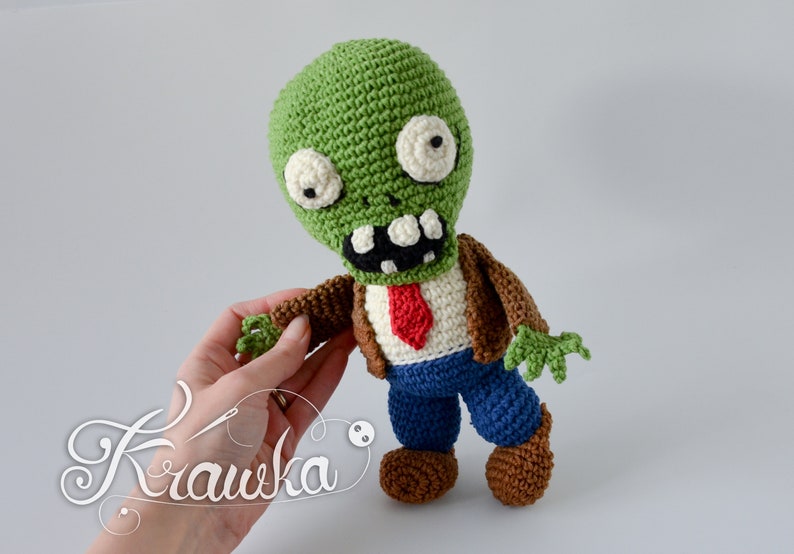 Crochet PATTERN No 2203 Zombie crochet pattern by Krawka image 5