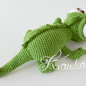 Crochet PATTERN No 2106 Chameleon crochet pattern by Krawka image 7