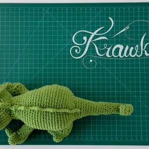 Crochet PATTERN No 2106 Chameleon crochet pattern by Krawka image 8