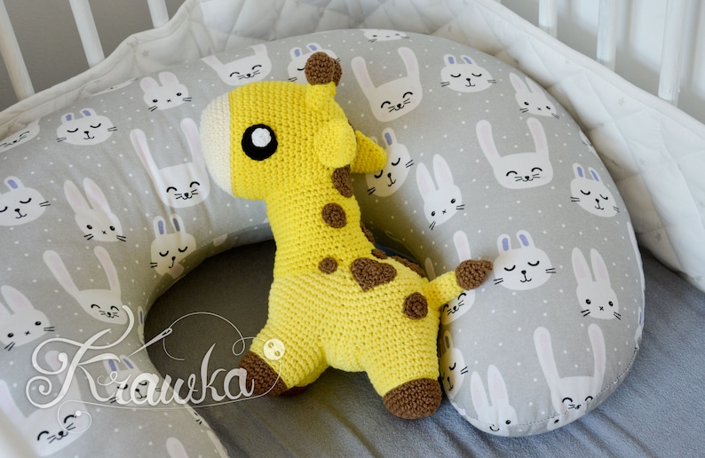 Crochet PATTERN No 1815 Giraffe pattern by Krawka image 3