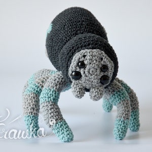 Crochet PATTERN No 1917 Tarantulina the cutest Spider ever pattern by Krawka image 6