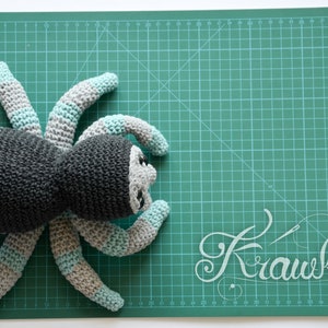 Crochet PATTERN No 1917 Tarantulina the cutest Spider ever pattern by Krawka image 10