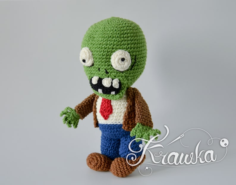 Crochet PATTERN No 2203 Zombie crochet pattern by Krawka image 3