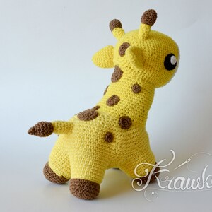 Crochet PATTERN No 1815 Giraffe pattern by Krawka image 4
