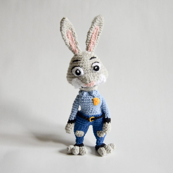 Crochet PATTERN - Judy the bunny by Krawka