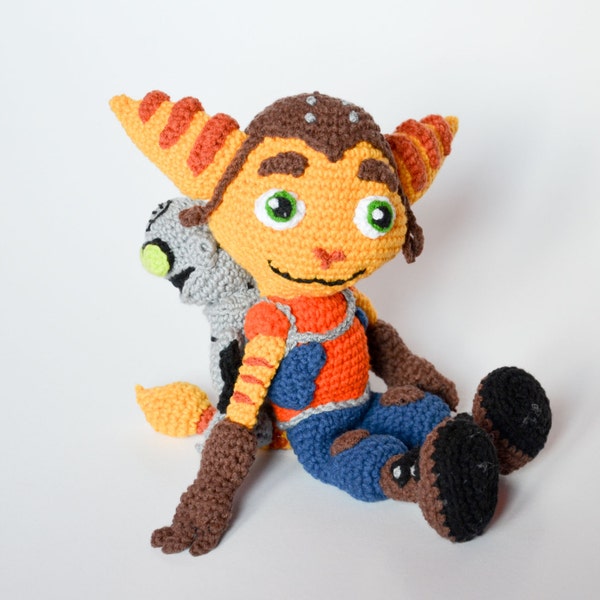 Crochet PATTERN - Ratchet and Clank inspired pattern by Krawka