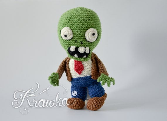 Zombie - Plants vs. Zombies amigurumi pattern 