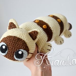 PATRON au crochet No 2308 Modèle de crochet CATerpillar par Krawka