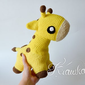 Crochet PATTERN No 1815 Giraffe pattern by Krawka image 7