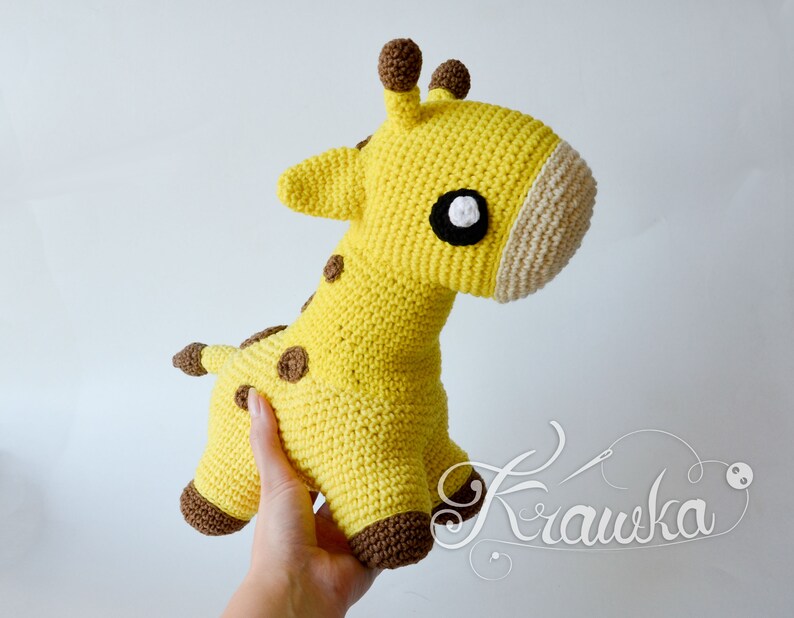 Crochet PATTERN No 1815 Giraffe pattern by Krawka image 7