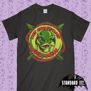 The Gruesome Gill-Men T Shirt - Creature from The Black Lagoon Shirt, Universal Monsters, Gillman Horror Shirt - Available in Mens & Ladies