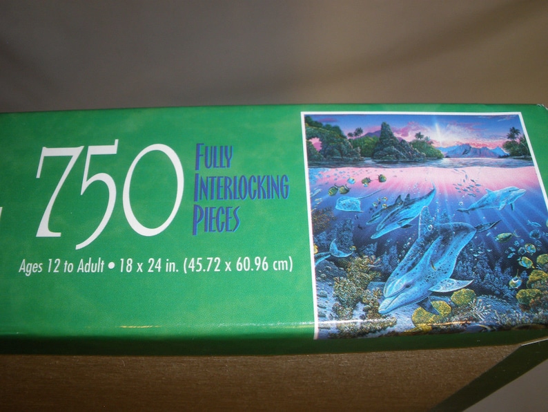 Seascapes Puzzle by Robert Lyn Nelson 750 pieces Search for Harmony NIB Sealed