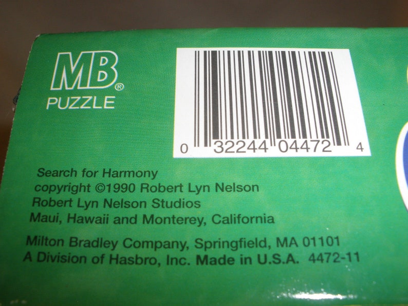 Seascapes Puzzle by Robert Lyn Nelson 750 pieces Search for Harmony NIB Sealed