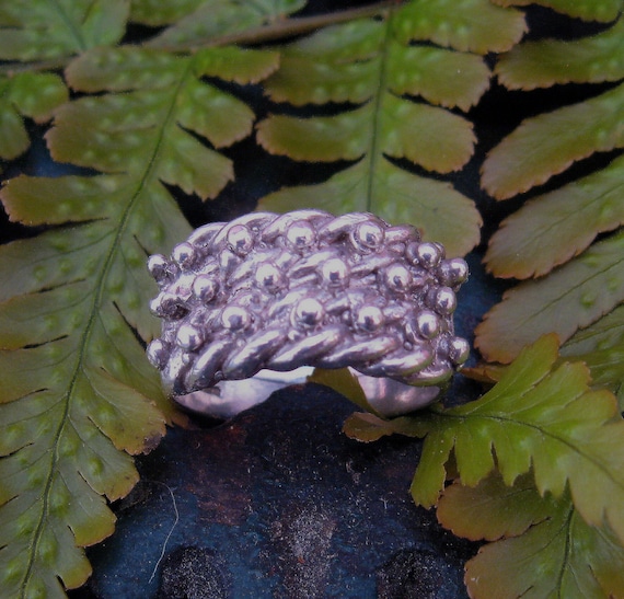 Sterling Silver Keeper Ring - image 1