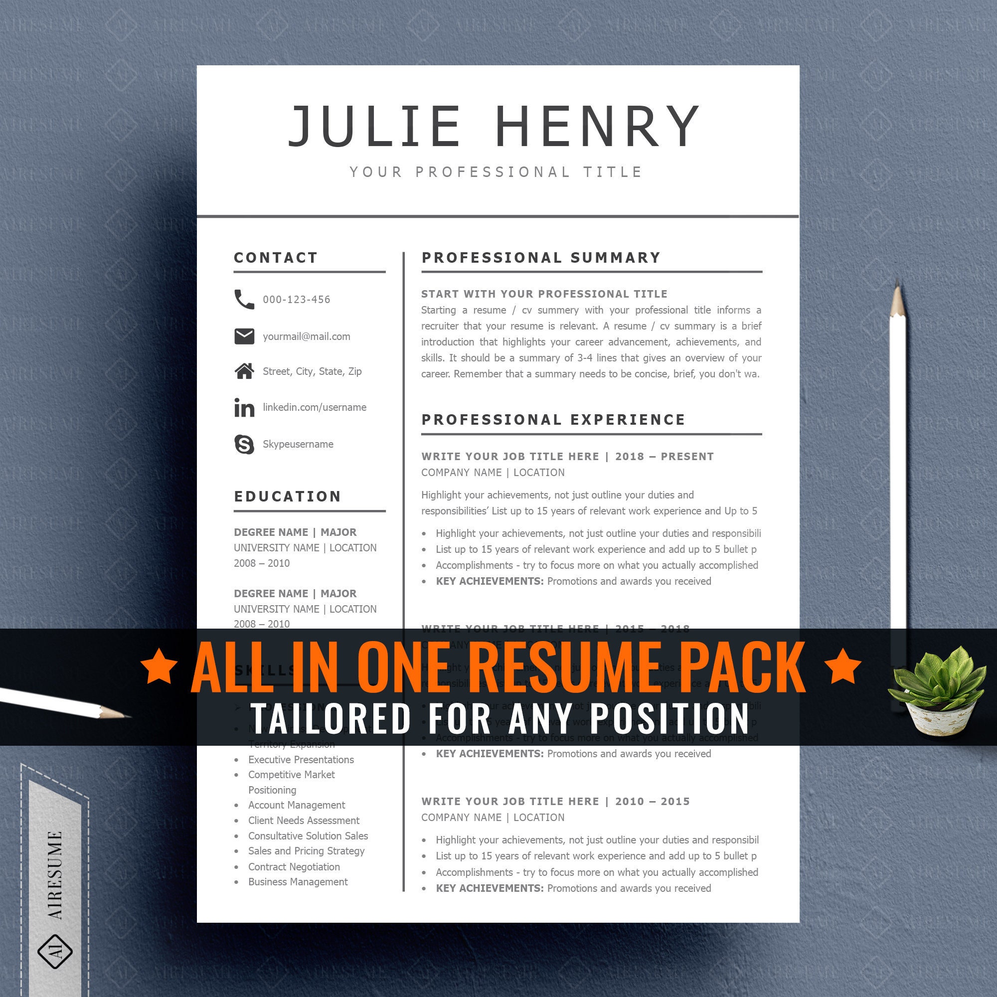 free resume download etsy free resume download etsy