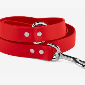 Waterproof Dog Leash, Durable Leash for Puppies, Solid Color, Biothane Leash, Strong Dog Leash, 4ft, 5ft, 6ft, Basic Dog Leash, Dog Walker