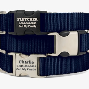 Hundehalsband mit Gravur, Hundehalsband, Hundehalsband, Hundehalsband, Hundehalsband, Marine