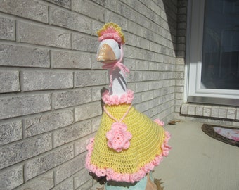 Spring goose outfit - pink