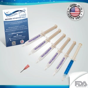 5- XL 38% High Intensity Teeth Whitening Gel And Remineralization Gel To Strengthen Your Enamel - Direct From USA Dental Lab - Fast Results