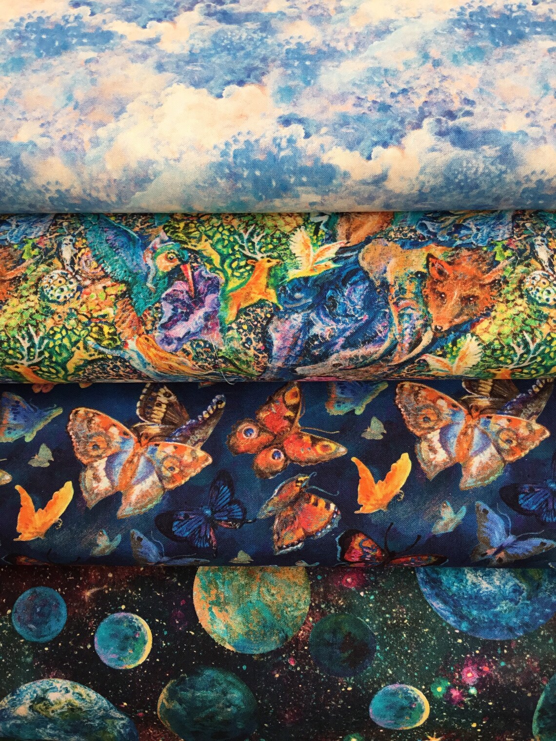 Ray of Hope By Josephine Wall cotton fabrics and panels Etsy