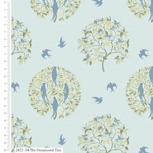 Birds in Nature, William Morris Fabrics, From the V and A Museum