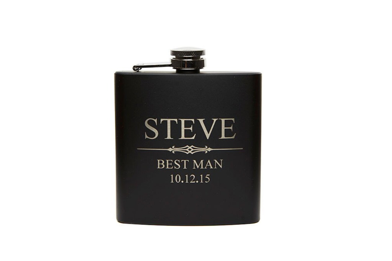 2 Groomsmen Flask Engraved Flask Personalized Flask Custom Etsy