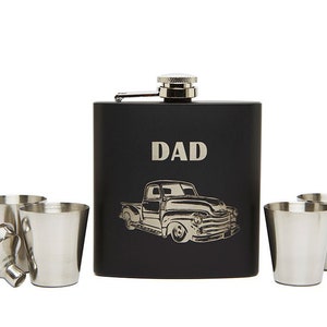 Groomsmen Flask, Engraved Flask, Custom Flask, Monogram Flask, Gift for Groomsmen, Best Man Gift, Boyfriend Gift