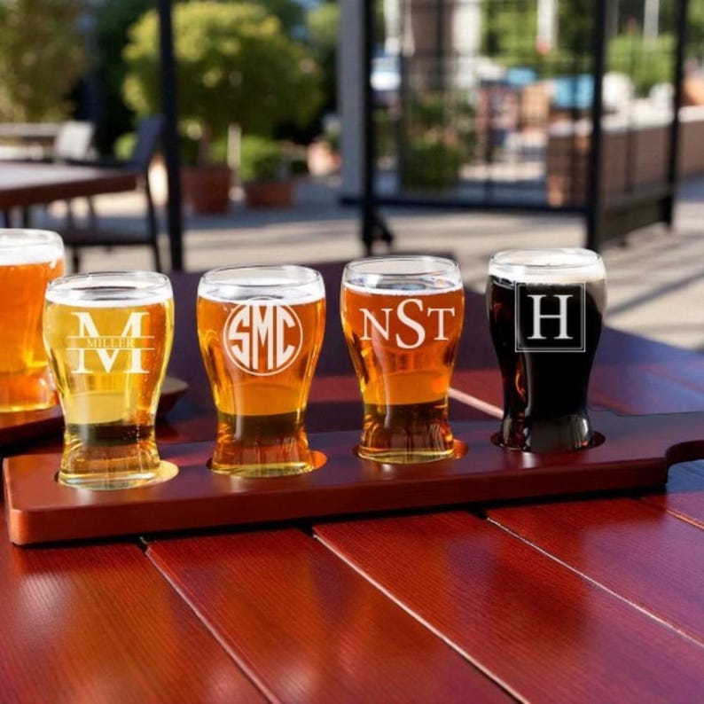 beer tasting flight