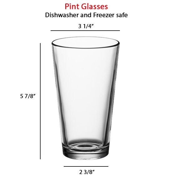Pint Glasses Personalized Pint Glass Engraved Beer Glass Etsy