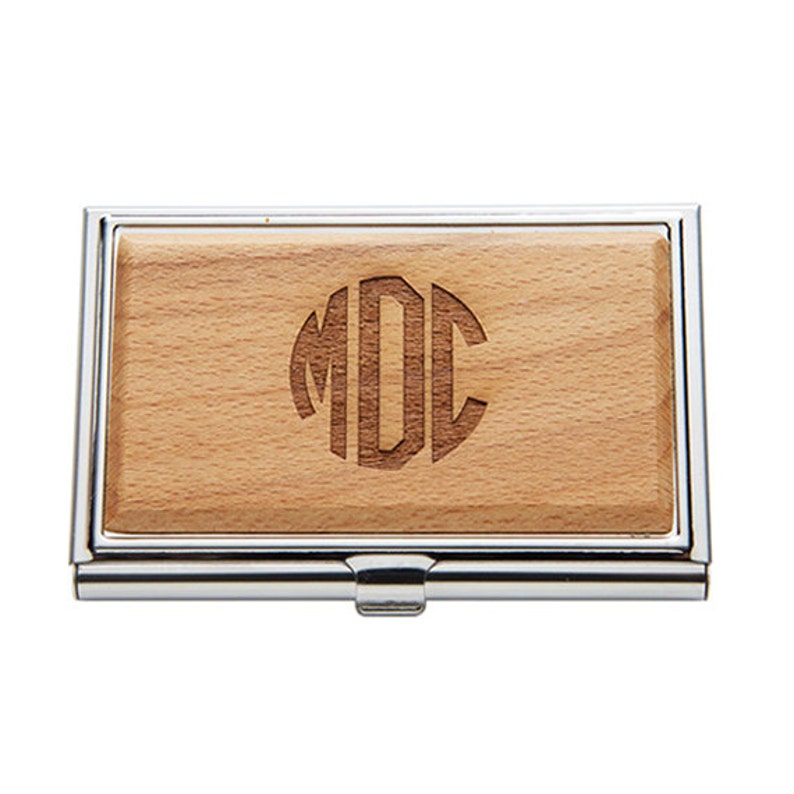 Personalized Business Card Holder Corporate Gift Business Card Case Office Gift Wedding Favor Custom Business Card
