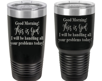 Regali cristiani, Polar Tumbler, Bicchiere isolato, Tazza da viaggio, Tumbler Cup, Tazza di caffè cristiano, Fede, Tazze religiose